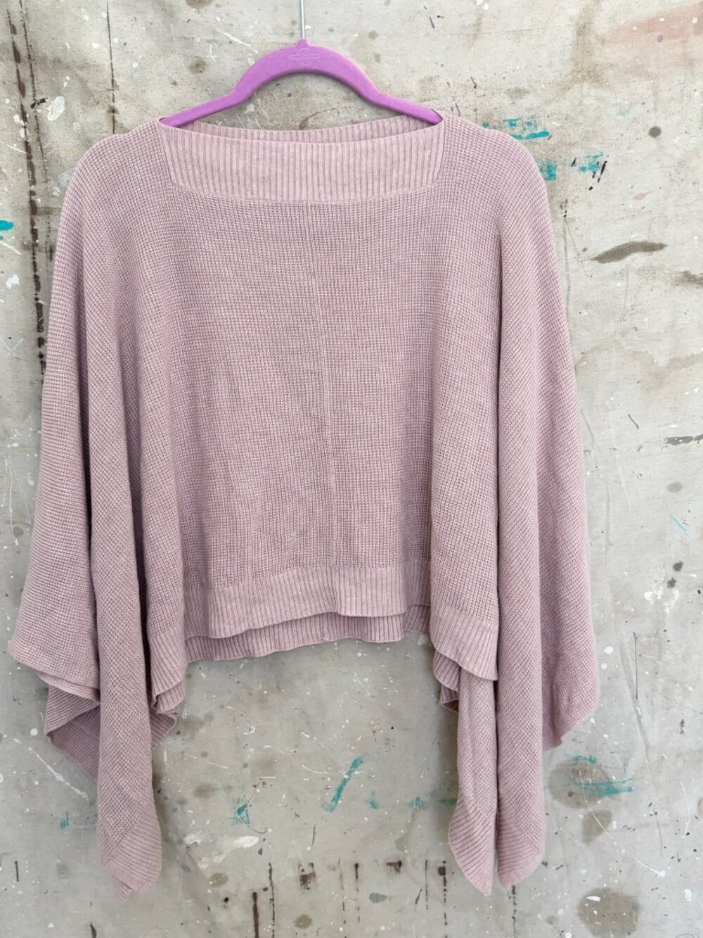 Lululemon Forward Flow Poncho, Heathered Pink Taupe - Picture 2 of 5